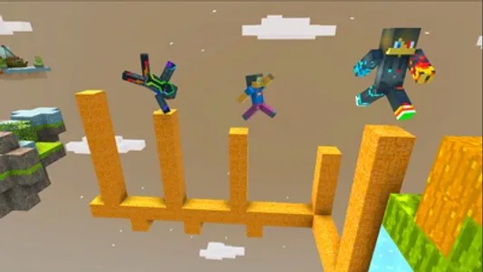 Craft Parkour : 3D Blocky Race screenshot 4