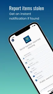 Stolen - Check Report Retrieve screenshot 1