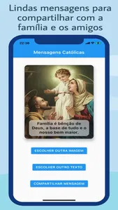 Mensagens Católicas screenshot 0