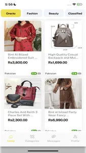 Orecto Online Shopping App screenshot 1