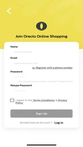 Orecto Online Shopping App screenshot 3