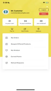 Orecto Online Shopping App screenshot 4