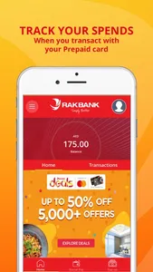 RAKBANK Prepaid App screenshot 2