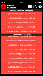 Hidden Bluetooth Scanner screenshot 3