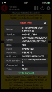 Hidden Bluetooth Scanner screenshot 5