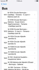 Consorcio Sevilla Bus screenshot 1