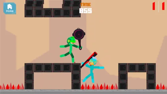 Stickman Brawl - Cyber Duel screenshot 1