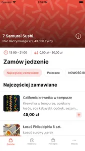 7 Samurai Sushi Tychy screenshot 1