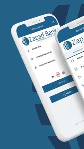 Zapad mBank screenshot 1