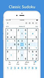 Sudoku - classic sudoku screenshot 0