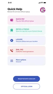 Gescom Snehi screenshot 2