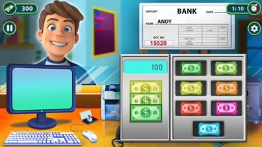 Bank Manager Money Bank 3D screenshot 2