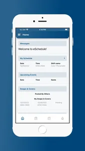 eSchedule Mobile App screenshot 1