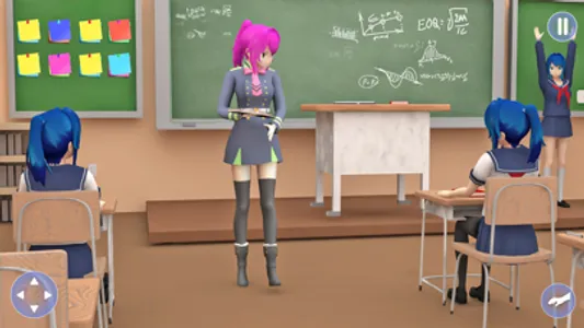 Anime School Teacher Sim Games screenshot 0