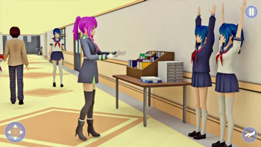 Anime School Teacher Sim Games screenshot 1