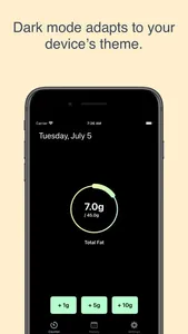 Daily Fat Counter screenshot 5