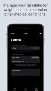 Daily Fat Counter screenshot 8