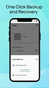 Fexr Wallet screenshot 2
