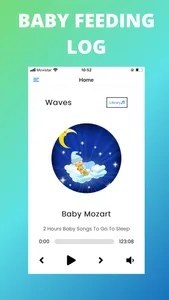 Baby Feeding Log App screenshot 2