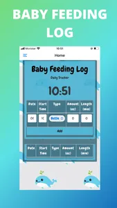 Baby Feeding Log App screenshot 3