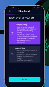 Evolve AI: Workout Coach screenshot 3