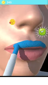 Lip Art Lipstick Makeup Game screenshot 4