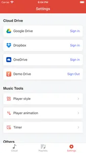 Cloud Music Player Online screenshot 5