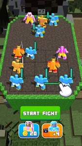 Merge Monster Craft Runner screenshot 0