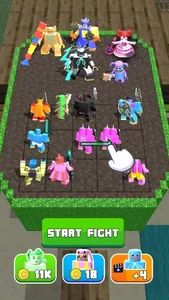 Merge Monster Craft Runner screenshot 1