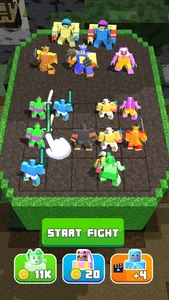 Merge Monster Craft Runner screenshot 2