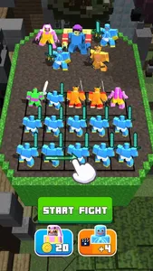 Merge Monster Craft Runner screenshot 3