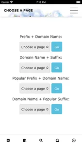 CHOOSE.DOMAINS screenshot 4