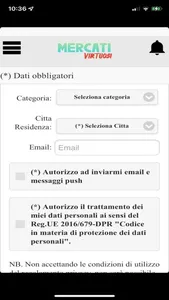 Mercati Virtuosi screenshot 1