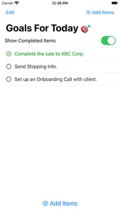 Daily Goals - To Do List screenshot 3