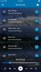 Rain Sounds Ringtones screenshot 5