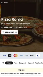 Pizza Roma Lauf an der Pegnitz screenshot 1