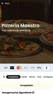 Pizzeria Maestro Oldenburg screenshot 1