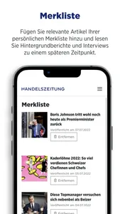 Handelszeitung screenshot 4