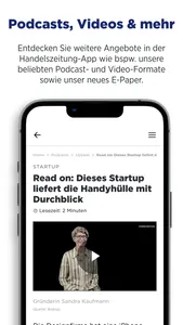 Handelszeitung screenshot 5