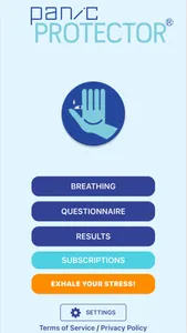panicPROTECTOR: Breathe & Calm screenshot 0