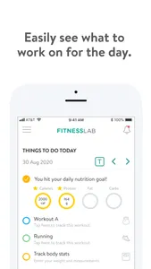 Fitness Lab screenshot 1