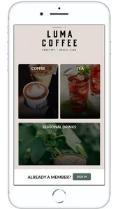 Luma Coffee screenshot 1