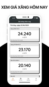 Giá Xăng Online screenshot 0