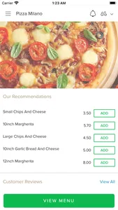 Pizza Milano Worksop screenshot 1