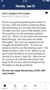 Deep & Wide Devotional screenshot 2