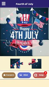 Fourth of July Puzzle screenshot 0