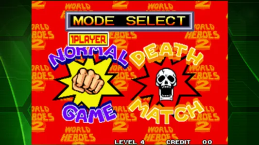 WORLD HEROES 2 ACA NEOGEO screenshot 2