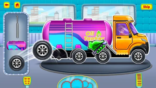 oil tanker truck driver game screenshot 1