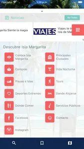 Isla Margarita App screenshot 2