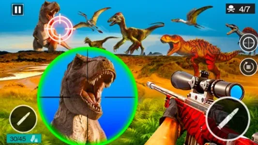 Wild Dino Hunting Games screenshot 1